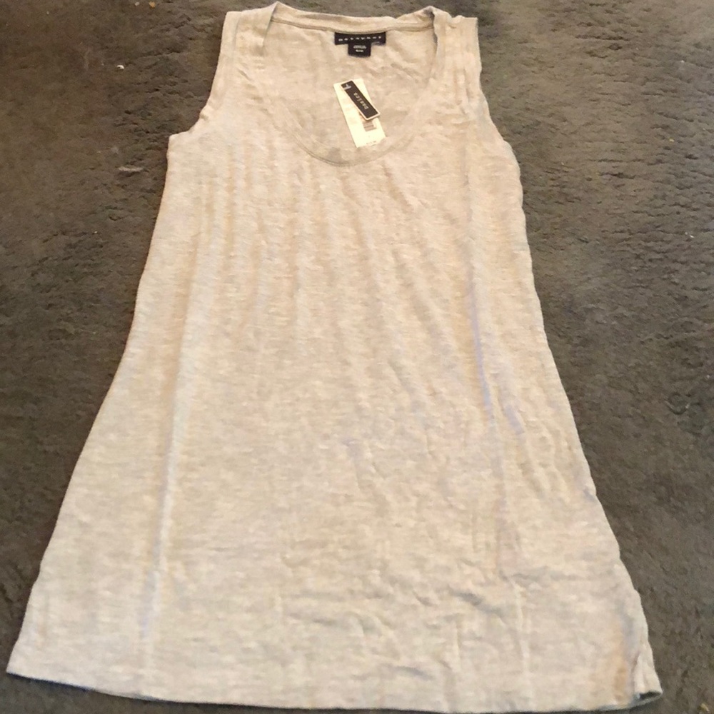 Metaphor Misses Grey Tank Top